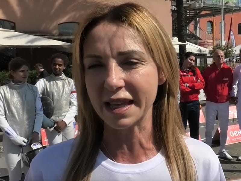 Valentina Vezzali alla Festa dello Sport 2025. “Europei Scherma grande occasione per Genova”