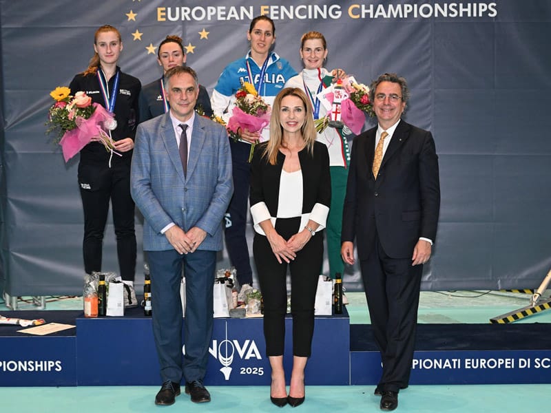 Campionati Europei di Scherma al giro di boa. Il bilancio di Valentina Vezzali, Peter Tesch e Giorgio Scarso