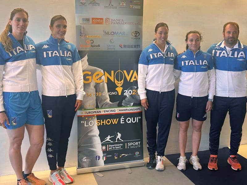 Campionati Europei di Scherma. Nel nuovo Palasport di Genova la Cerimonia di Apertura e le prime finali.