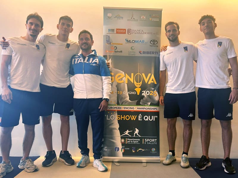 Campionati Europei di Scherma. Nel nuovo Palasport di Genova la Cerimonia di Apertura e le prime finali.