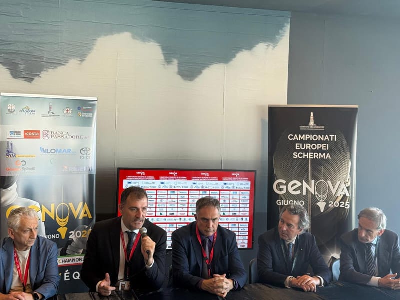 Europei di scherma: il successo di Genova