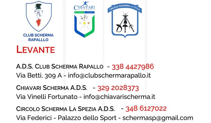 Scherma over 65 Ponente Scherma over 65 Ponente