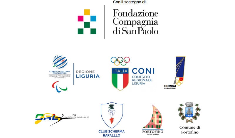 Sostengno all'iniziativa Dimostrazione di scherma inclusiva olimpica, paralimpica, non vedenti